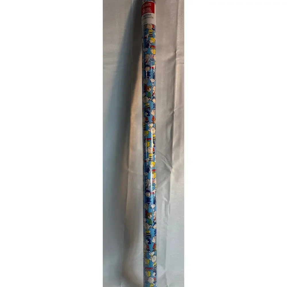 Peanuts Gang Birthday Party Wrapping paper 50 sqft 41